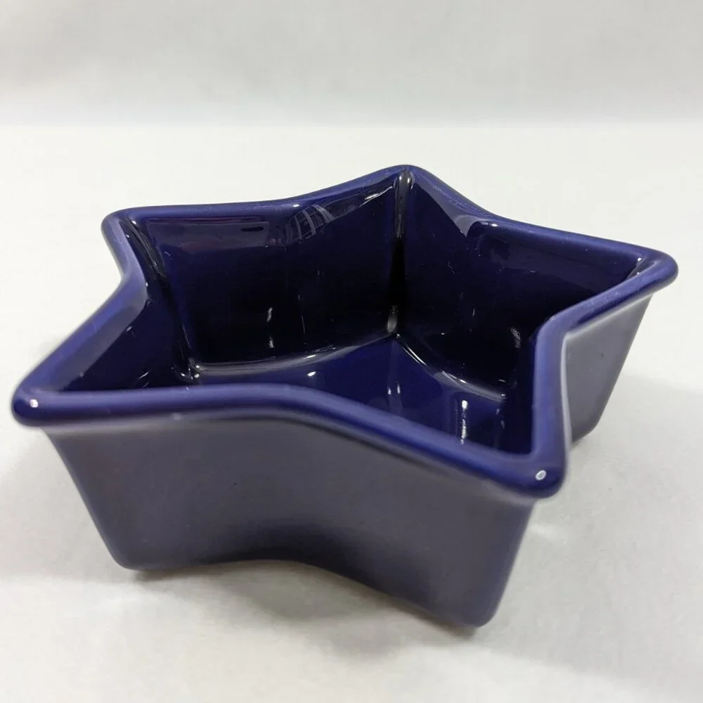 Chantal Navy Blue Star Shape Bakeware 1 Cup 93-ST12 Bake Freeze Microwave